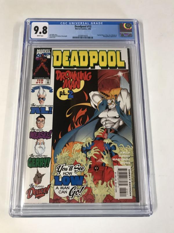 Deadpool (1997 series) #13 CGC 9.8