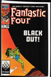 Fantastic Four #293 (1986) Fantastic Four