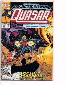 Marvel Comics Quasar #32 Galactic Storm Greg Capullo Art