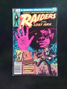 Raiders of the Lost Ark #1  Marvel Comics 1981 VG Newsstand