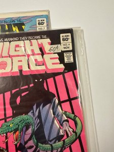 2 Night Force DC Comic Book # 4 7 Superman Flash Batman  18 CT4