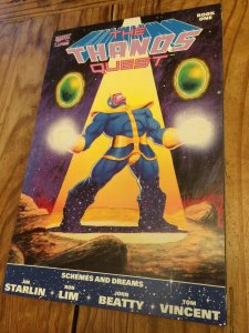 Thanos Quest 1 & 2   Complete Series Set Lot   Starlin   52 Pages Each