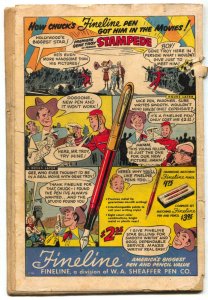 BIG TOWN #29 1954- DC Comics- Ad for Jimmy Olsen #1 F/G