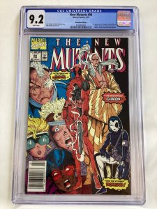 New Mutants #98 (1991) CGC 9.2 - 1st Deadpool