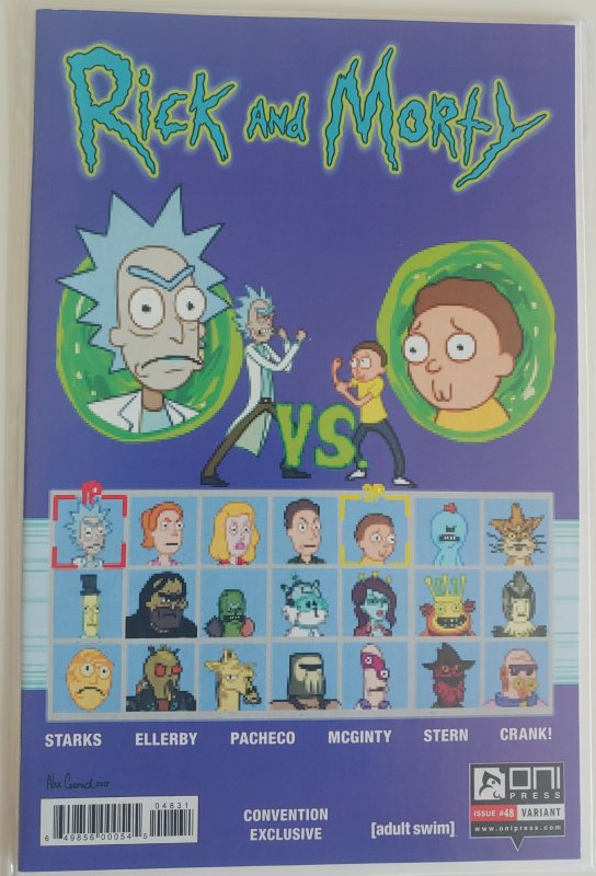 Rick and Morty; Issue #48, ALEX CORMACK VERSUS VARIANT