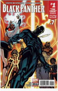 Black Panther #7 (2016 v6) Ta-Nehisi Coates The Crew NM