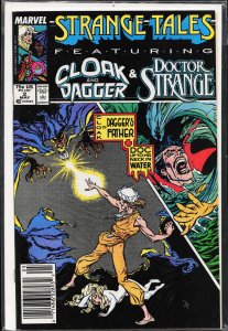 Strange Tales #2 Newsstand Edition (1987) Cloak and Dagger