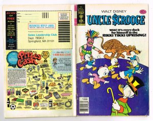 Uncle Scrooge #163 (1979)   Gold Key  40cent Comic