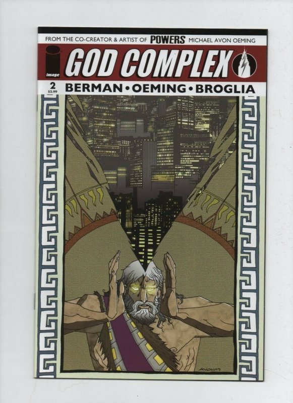 God Complex #1-3 - Lot Of 3 Zeus & Apollo - (High Grade) 2009