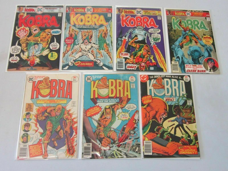 Kobra Set #1-7 4.0 VG (1976)