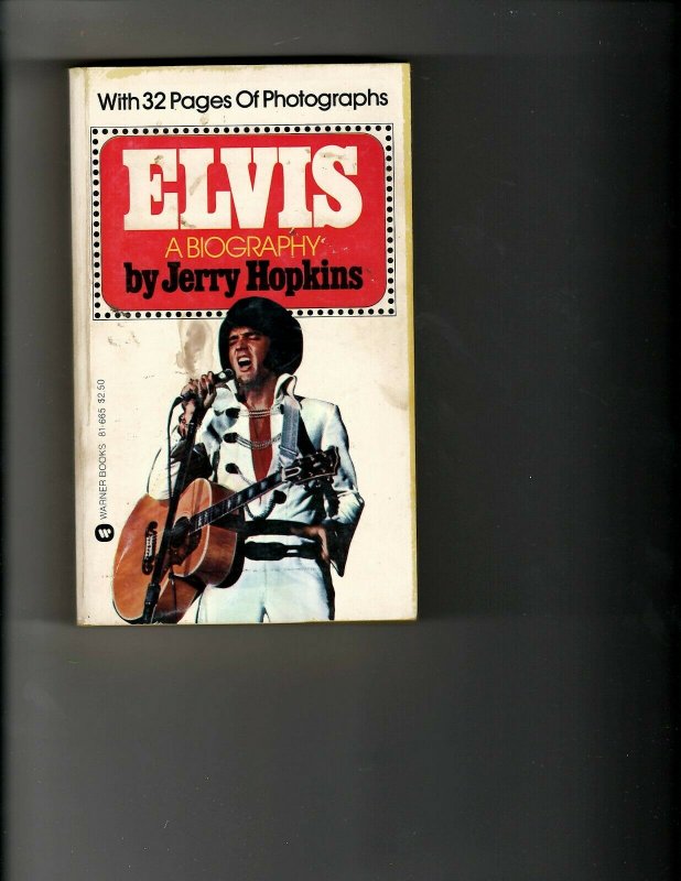 3 Books True Grit Elvis A Biography Elvis What Happened? Rock and Roll JK20