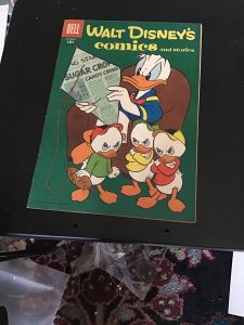Walt Disney's Comics & Stories #193 (1956) Carl Barks Art! Mid-grade! FN...