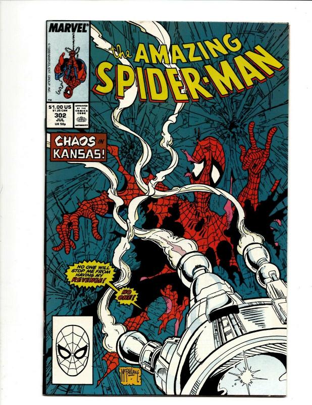 Amazing Spider-Man # 302 VF/NM Marvel Comic Book Venom Todd McFarlane DS4