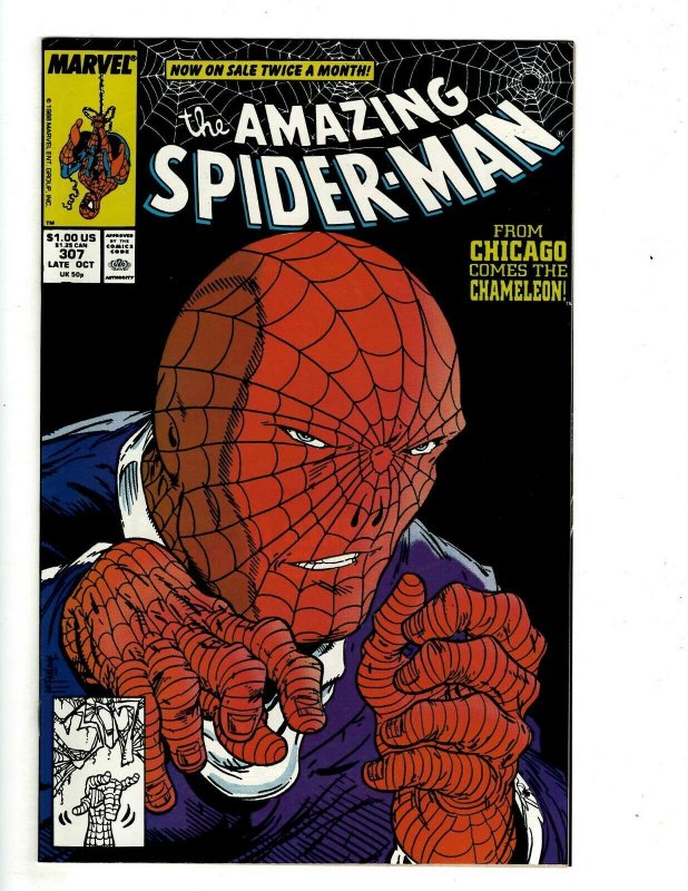 Amazing Spider-Man # 307 NM Marvel Comic Book Hob-Goblin Black Rhino Venom UD1