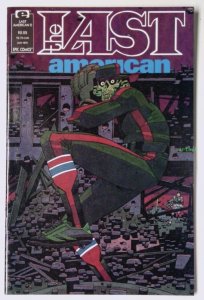 The Last American #2 (Jan 1991, Marvel) VF  
