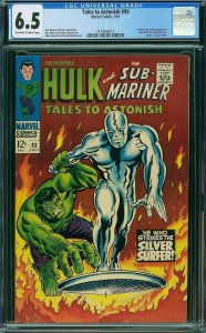 Tales to Astonish #93 (1967) CGC 6.5 Hulk Surfer Battle! / SBD-01