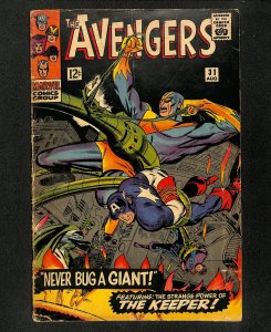 Avengers #31 Never bug a Giant! The Keeper!