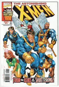 Astonishing X-Men #1, 2, 3 (1999) Complete set!