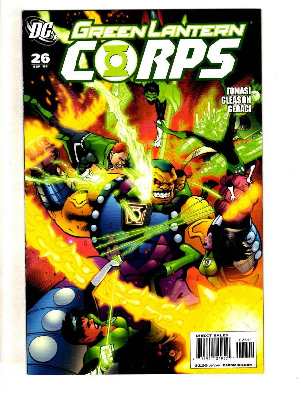 11 Green Lantern Corps DC Comic Books # 9 14 16 19 20 21 22 24 25 26 27  MF20 