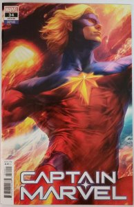 Captain Marvel #34 Cover B by Artgerm NM Marvel Comics 2022 