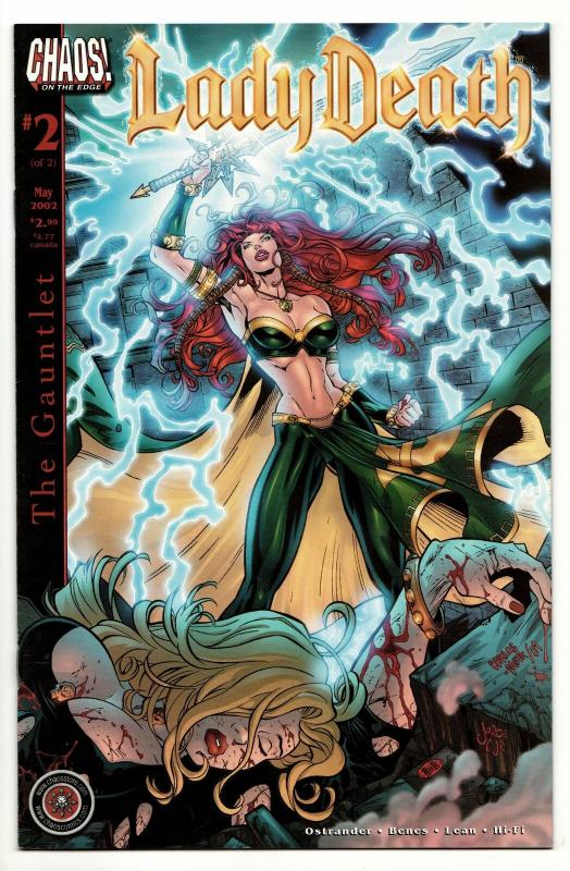 Lady Death: The Gauntlet #2 (Chaos!, 2002) VF-