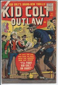 Kid Colt Outlaw #77 - Silver Age - (VG) March 1958