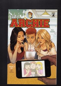 Archie #4 - PAUL RENAUD VARIANT COVER! (9.2) 2016