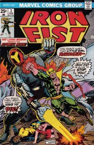 Iron Fist #3 (with Marvel Value Stamp) VG ; Marvel | low grade comic Chris Clare