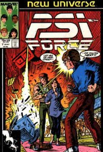 Psi-Force #7 FN ; Marvel | New Universe