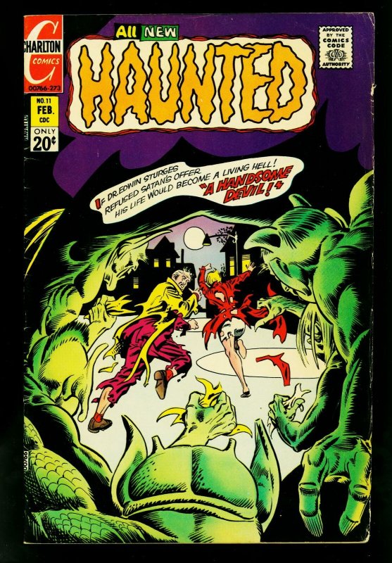 Haunted #11 1973- Charlton Horror Comics-Ditko-Staton VG/F