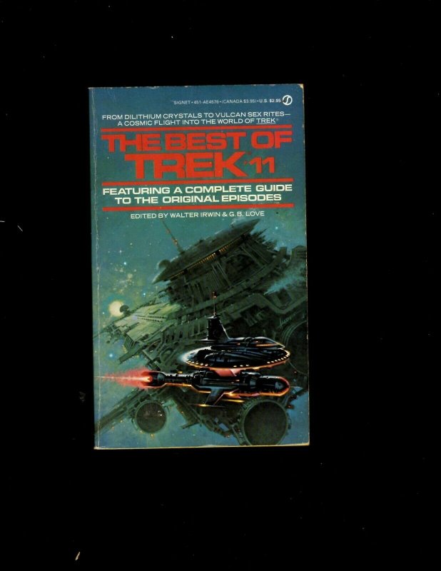 3 Books Born to Kill, The Girl From UNCLE 2, The Best of Trek 11 JL23