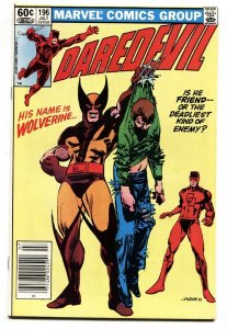 DAREDEVIL #196 1983-MARVEL COMICS- WOLVERINE-COMIC BOOK NM-