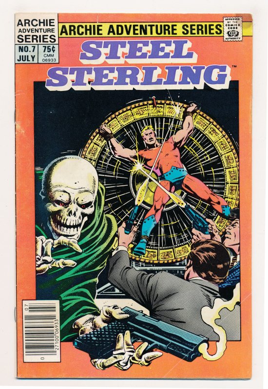 Shield Steel Sterling (1983) #1-7 FN/VF Complete Series