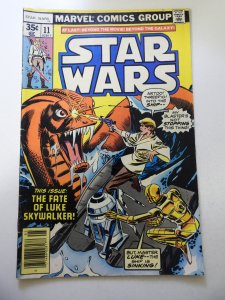 Star Wars #11 (1978) VG+ Condition 3/4 Spine Split