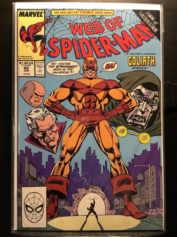 Web of Spider-Man #60 Direct Edition (1990)