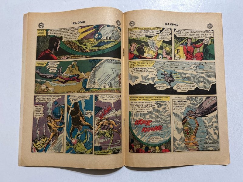 Sea Devils #24 VG- 3.5 DC Comics 1965