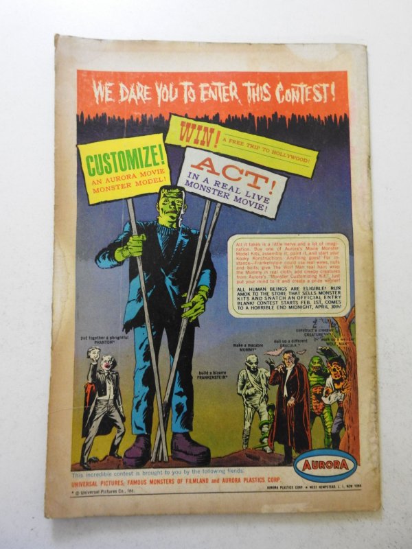 Our Army at War #140 (1964) GD+ Condition moisture damage, rust top staple