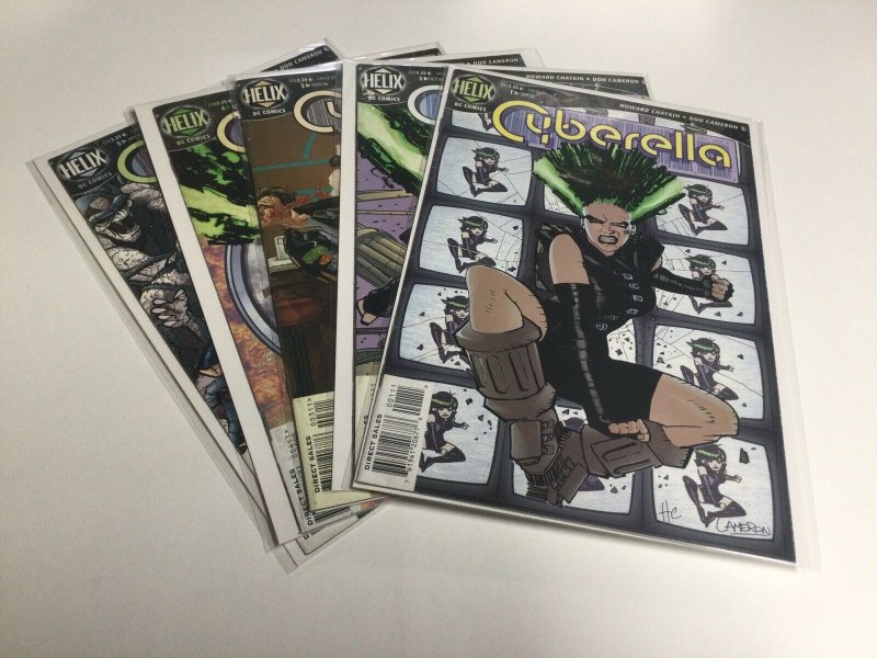 Cyberella 1-5 1 2 3 4 5 Fn Fine 6.0 Helix DC Comics 