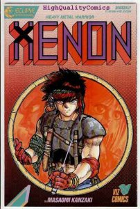 XENON #1, NM, Eclipse, Heavy Metal Warrior, Kanzaki, 1987, more indies in store