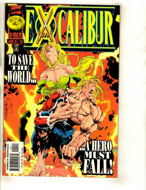 10 Excalibur Marvel Comics # 95 100 101 102 103 104 105 106 107 108 109 110 JF26