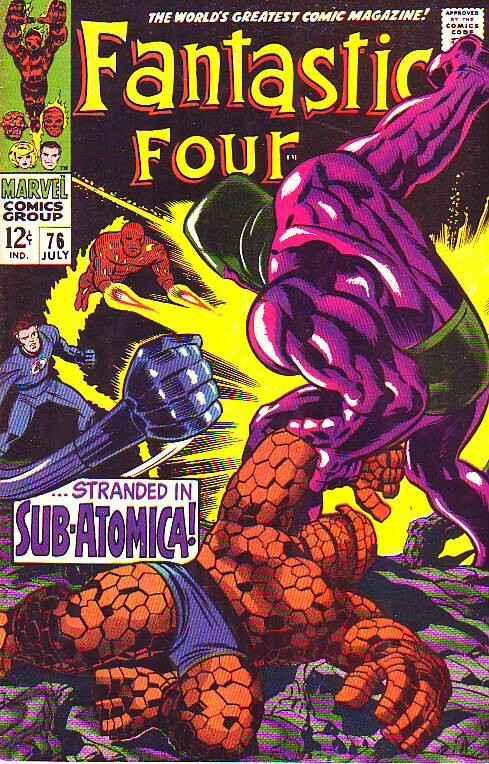 Fantastic Four #76 (Jul-68) VF- High-Grade Fantastic Four, Mr. Fantastic (Ree...