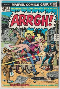 Arrgh! #1 (Dec 1974, Marvel), VG condition (4.0), Dracula story