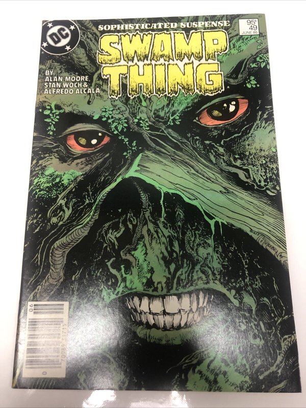 The Saga Of The Swamp Thing (1986) # 49 (VF/NM) Canadian Price Variant • CPV