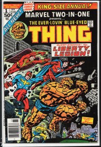 Marvel Two-in-One Annual #1 (1976) Liberty Legion