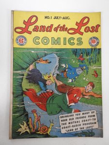 Land of the Lost Comics #1 (1946) VG Condition rust on staples