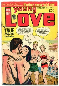 Young Love #61 1954- Golden Age Romance Comics-  VG/FN