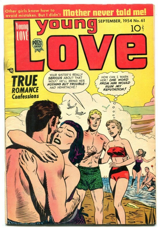 Young Love #61 1954- Golden Age Romance Comics-  VG/FN