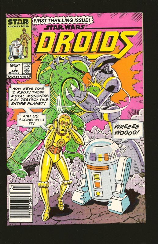 Marvel Star Comics Star Trek Droids #1 April (1986)