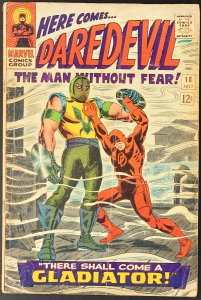 Daredevil #18 (1966) 1st Gladiator GD+