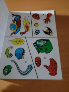 Marvel Super Heroes Secret Wars Sticker Adventures ~ NOT USED ~ 1984 Marvel Doom